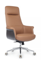 Кресло RV DESIGN Verdi (А-655) кожа коричневая